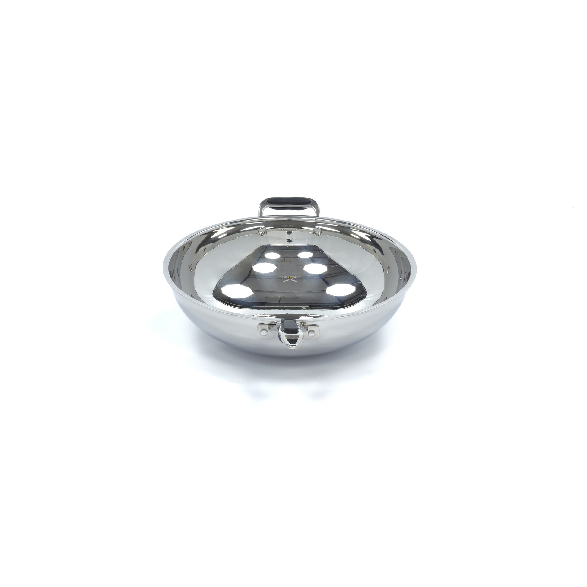 Poêle à wok - diam 36cm - inox - induction Maxima - vue 7 - Cuisson wok pro CHR - Cuistéo