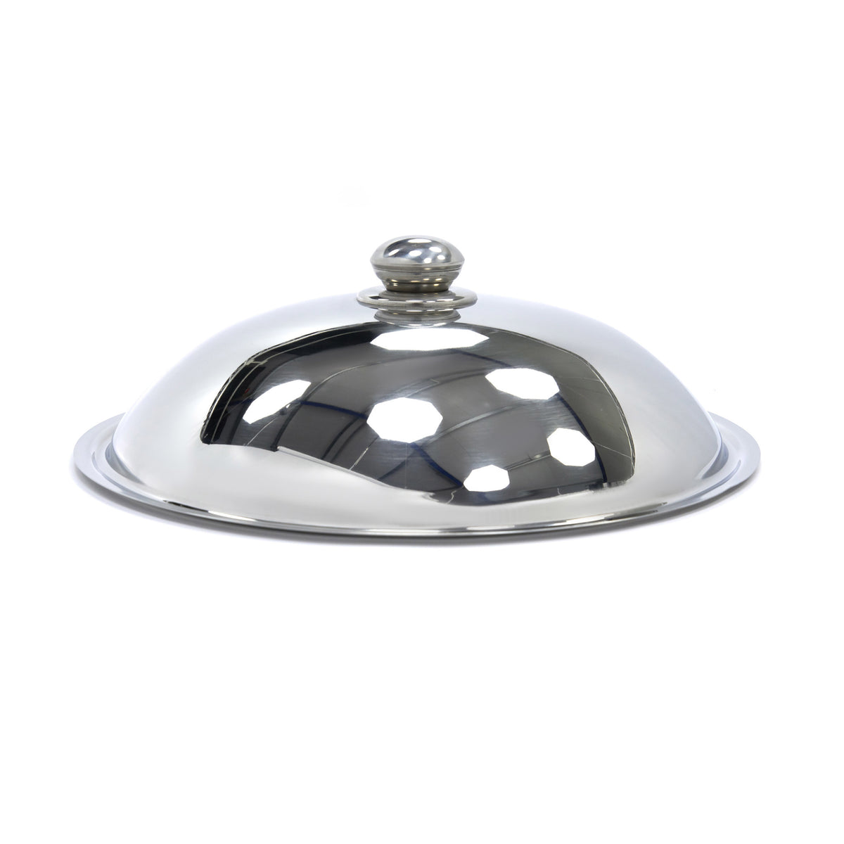 Couvercle pour wok - diam 36cm - inox Maxima - vue 2 - Couvercle pro CHR - Cuistéo