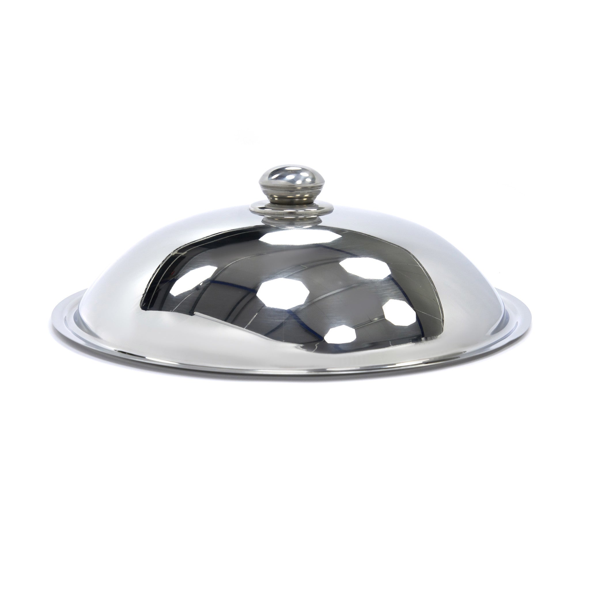 Couvercle pour wok - diam 36cm - inox Maxima - vue 2 - Couvercle pro CHR - Cuistéo