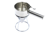 Distributeur de pâte à crêpes - 1,3 L - En acier inoxydable - bouton de dosage inclus Maxima - Ustensile dosage professionnel CHR - matériel cuisine pro - Cuistéo