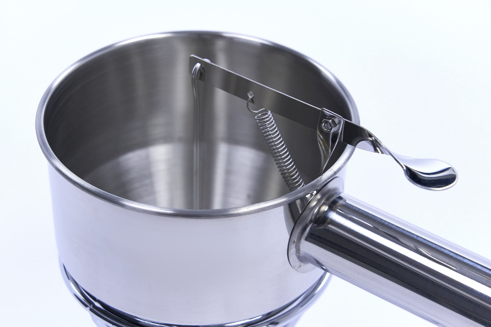 Distributeur de pâte à crêpes - 1,3 L - En acier inoxydable - bouton de dosage inclus Maxima - vue 2 - Ustensile dosage pro CHR - Cuistéo