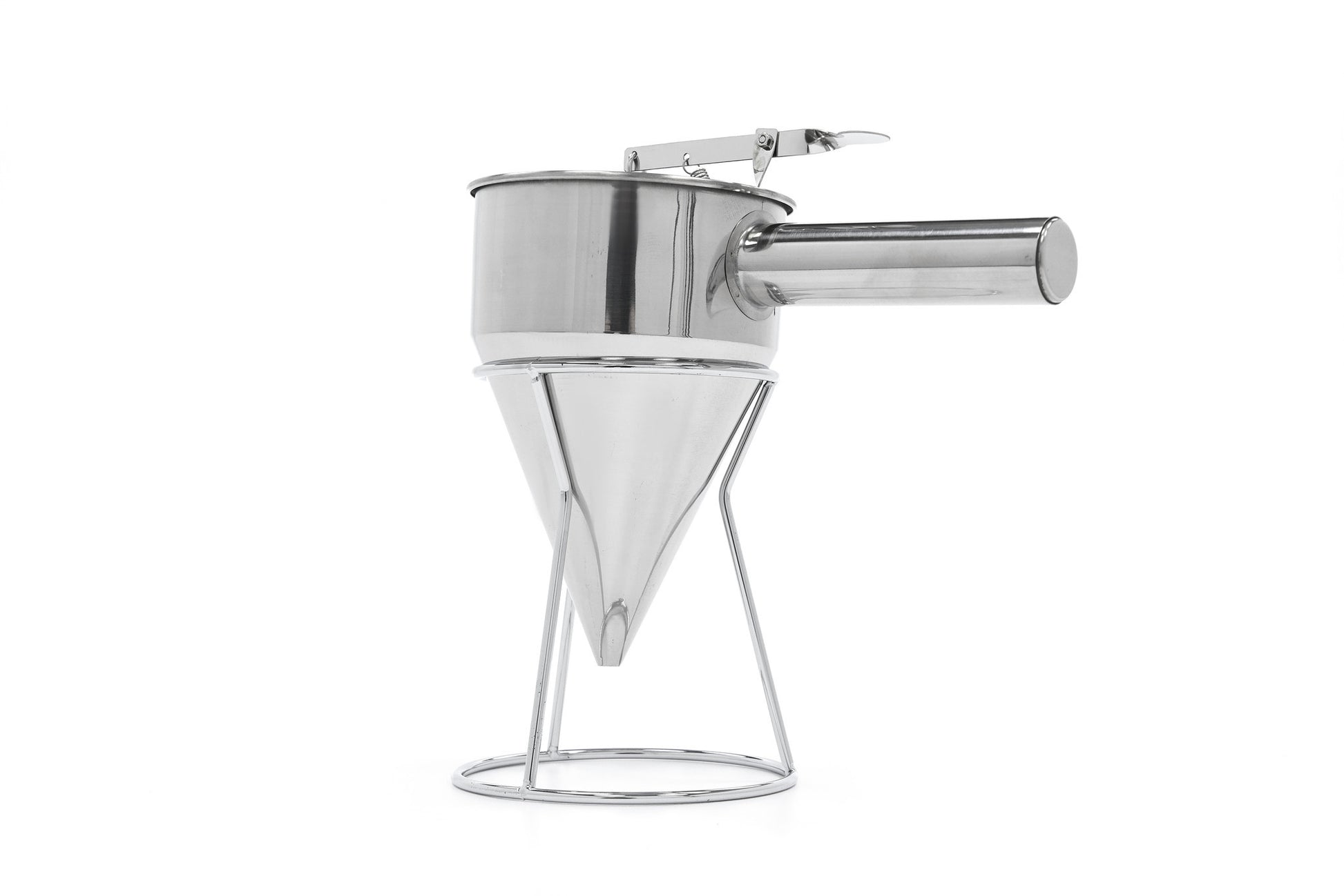 Distributeur de pâte à crêpes - 1,3 L - En acier inoxydable - bouton de dosage inclus Maxima - vue 3 - Ustensile dosage pro CHR - Cuistéo