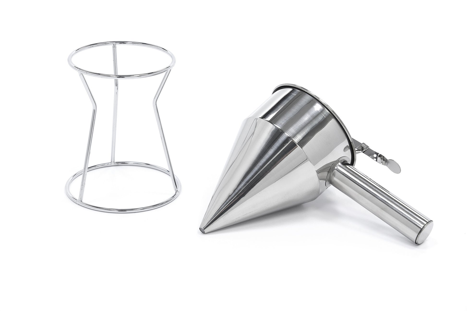Distributeur de pâte à crêpes - 1,3 L - En acier inoxydable - bouton de dosage inclus Maxima - vue 4 - Ustensile dosage pro CHR - Cuistéo