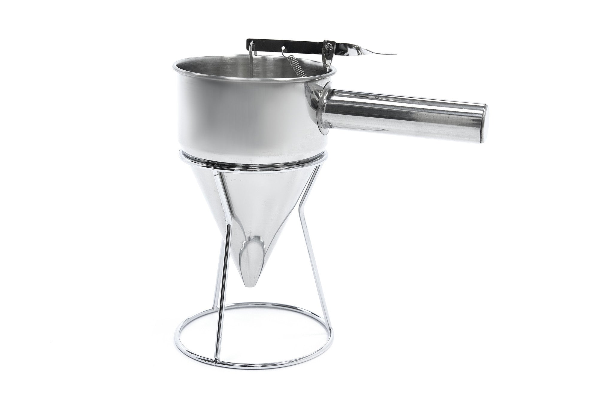 Distributeur de pâte à crêpes - 1,3 L - En acier inoxydable - bouton de dosage inclus Maxima - vue 6 - Ustensile dosage pro CHR - Cuistéo