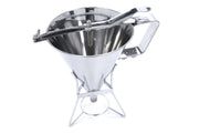 Distributeur de pâte à crêpes - 1,6 L - En acier inoxydable - Bouton de dosage inclus Maxima - Ustensile dosage professionnel CHR - matériel cuisine pro - Cuistéo