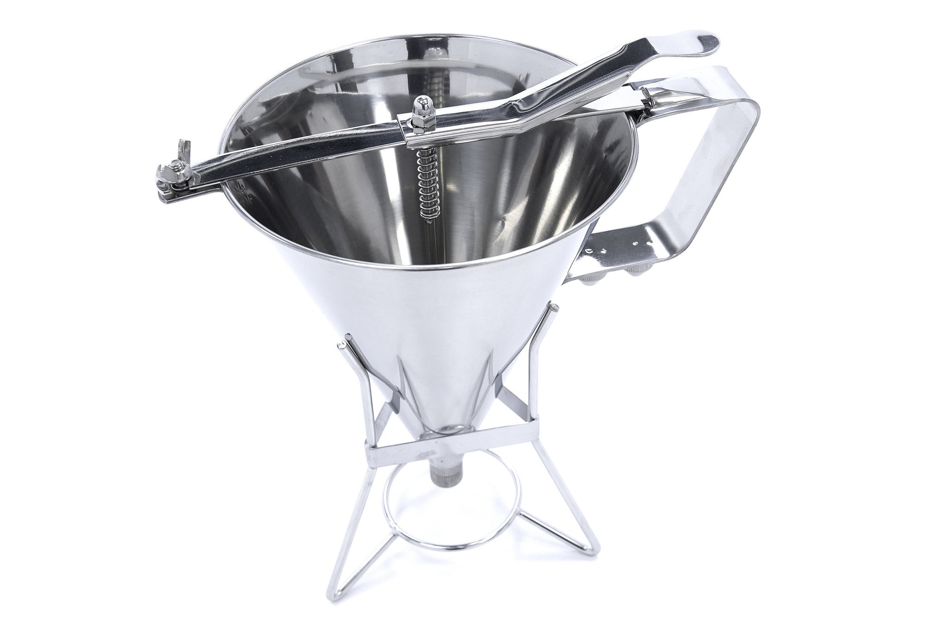 Distributeur de pâte à crêpes - 1,6 L - En acier inoxydable - Bouton de dosage inclus Maxima - Ustensile dosage professionnel CHR - matériel cuisine pro - Cuistéo
