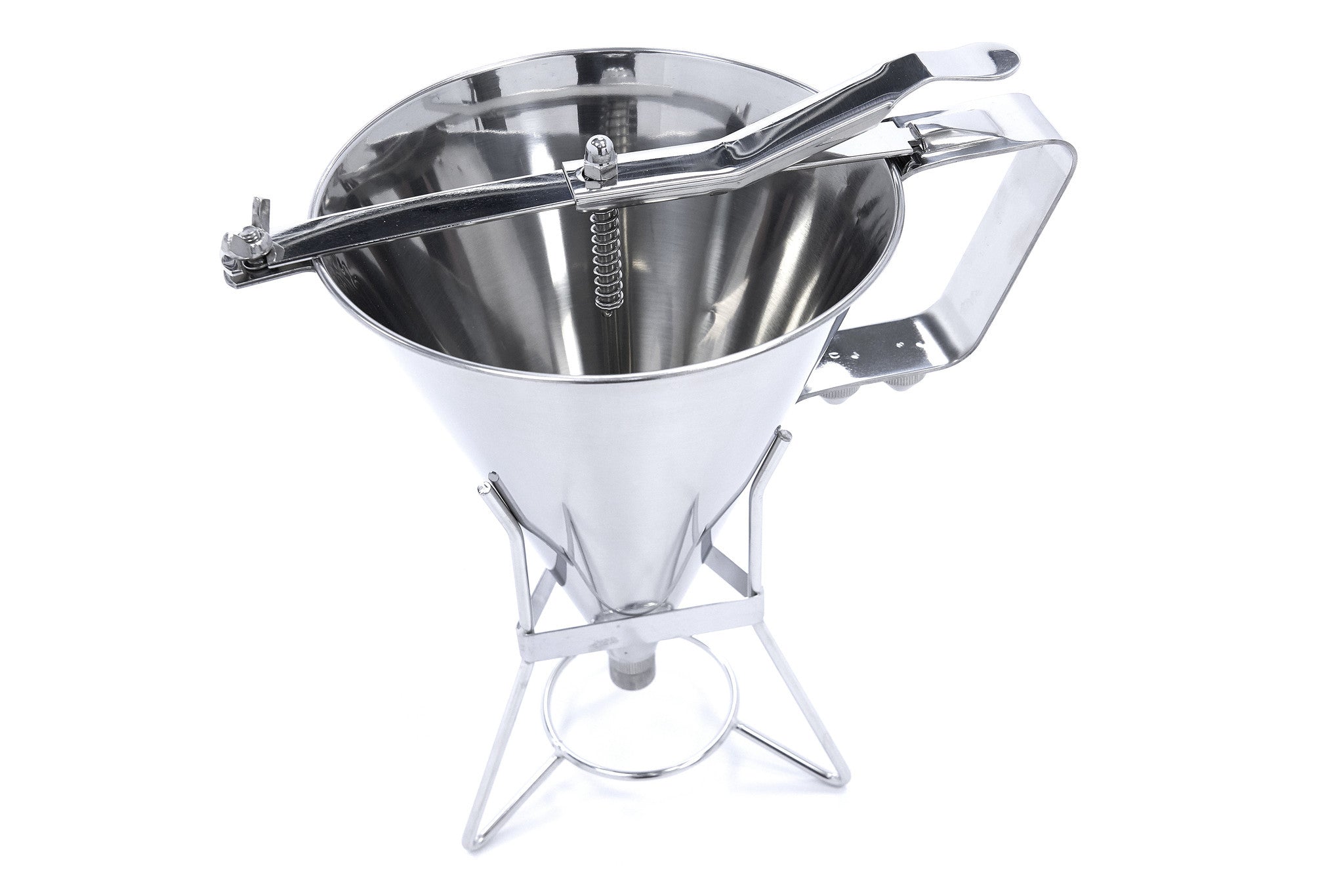 Distributeur de pâte à crêpes - 1,6 L - En acier inoxydable - Bouton de dosage inclus Maxima - Ustensile dosage professionnel CHR - matériel cuisine pro - Cuistéo