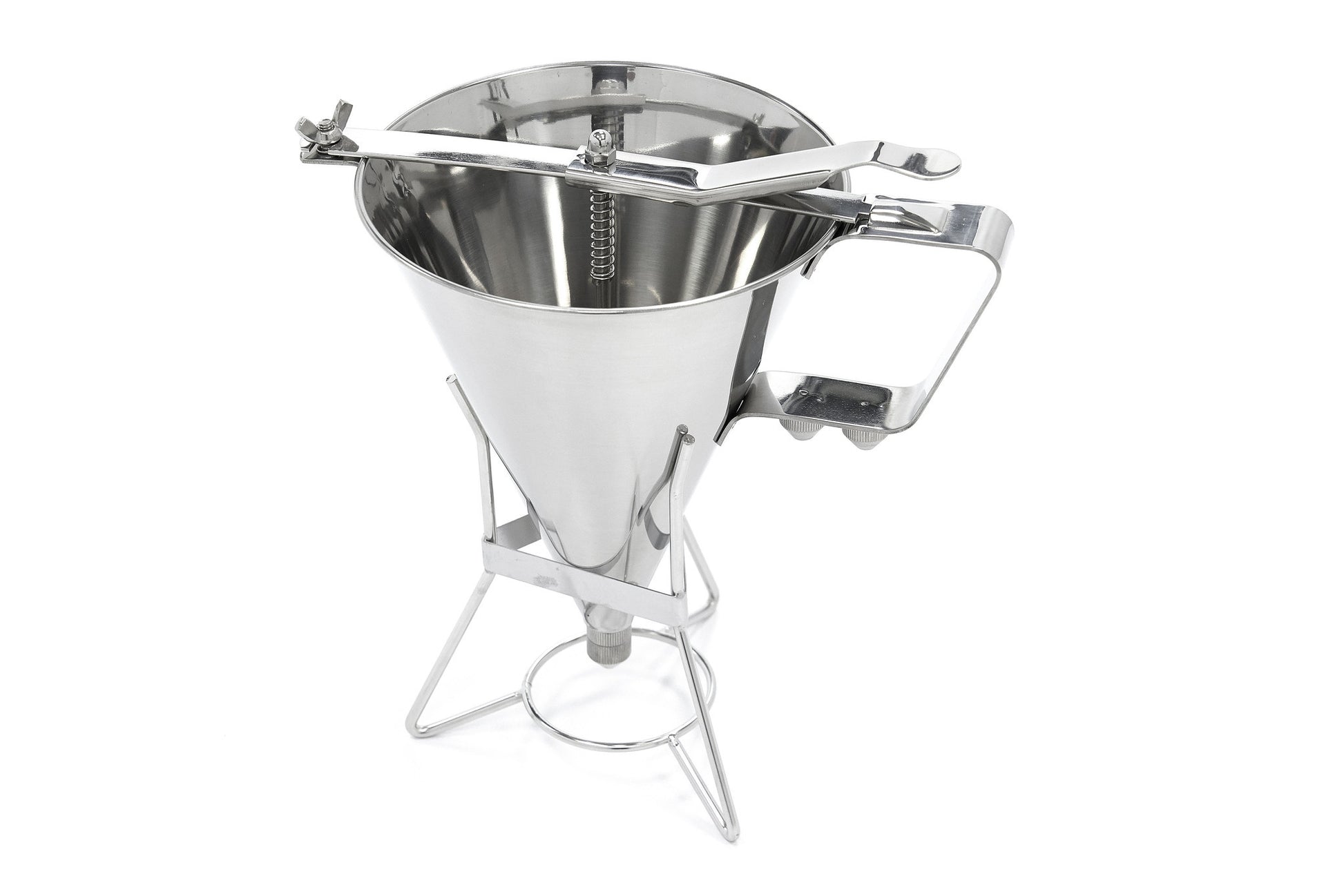 Distributeur de pâte à crêpes - 1,6 L - En acier inoxydable - Bouton de dosage inclus Maxima - vue 8 - Ustensile dosage pro CHR - Cuistéo