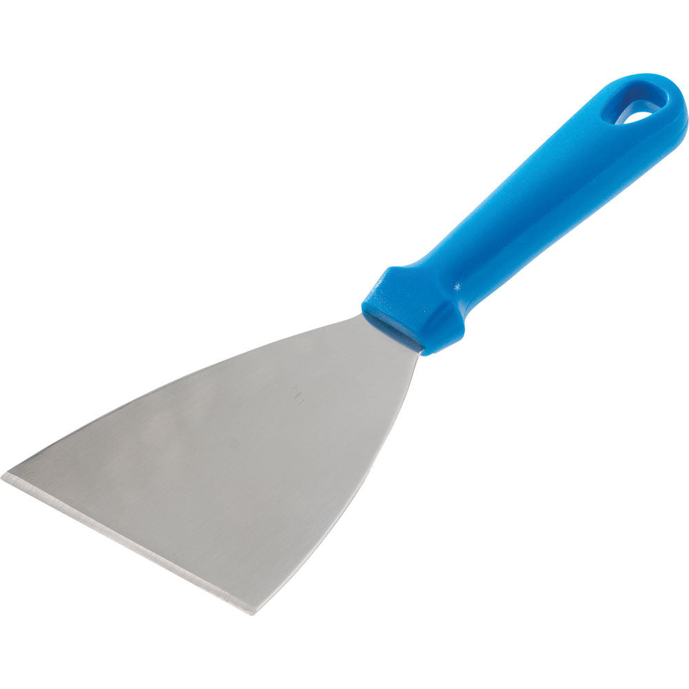 Spatule triangulaire inox poignée plastifiée - Diamond