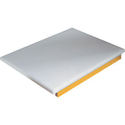Planche de découpe en polyéthylène / poulet- jaune - Diamond