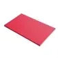 Planche découpe - PE - 530x325x18mm - GN 1/1 - Rouge - Viande crue Saro - vue 2 - Planches à Découper pro CHR - Cuistéo