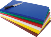 Planche découpe - PE - 530x325x18mm - GN 1/1 - Jaune - Volaille crue Saro - Planches à Découper professionnel CHR - matériel cuisine pro - Cuistéo