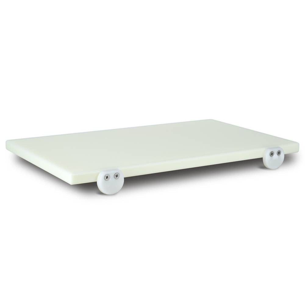 Planche découpe - PE - 500x300x15mm - Blanc - Pain/Fromage - Antidérapant Saro - vue 2 - Planches à Découper pro CHR - Cuistéo