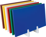 Planche découpe - PE - 500x300x15mm - Rouge - Viande crue - Antidérapant Saro - Planches à Découper professionnel CHR - matériel cuisine pro - Cuistéo