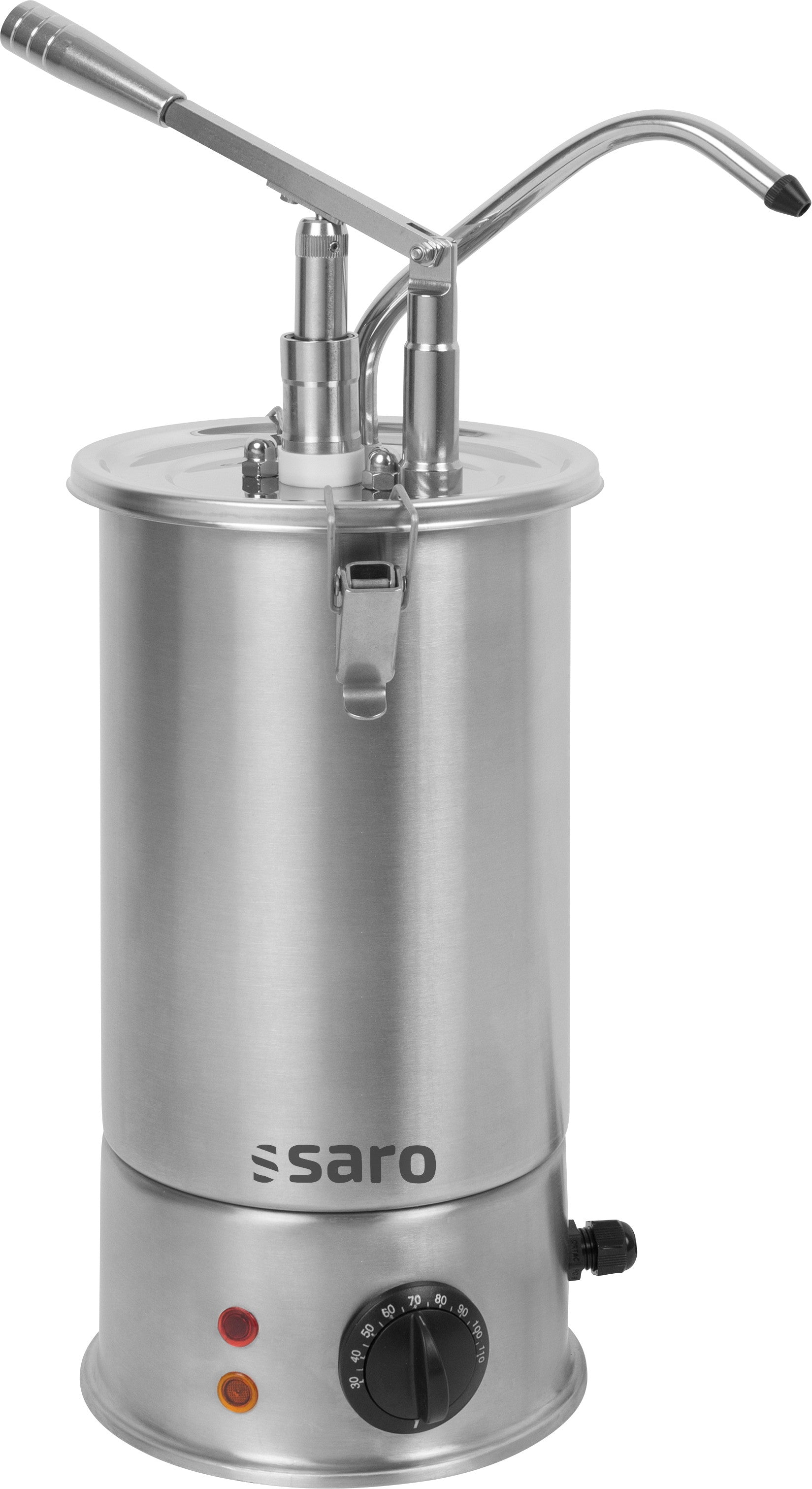 Distributeur sauce chauffant PD-17 - 3L - Température +30/+90°C - 1,5 kW Saro - Distributeurs à Sauce professionnel CHR - matériel cuisine pro - Cuistéo
