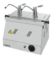 Bain-marie BM-0216 - 2x1/4 + 2x1/6 GN - 900W 4.5 L Saro - Distributeurs à Sauce professionnel CHR - matériel cuisine pro - Cuistéo