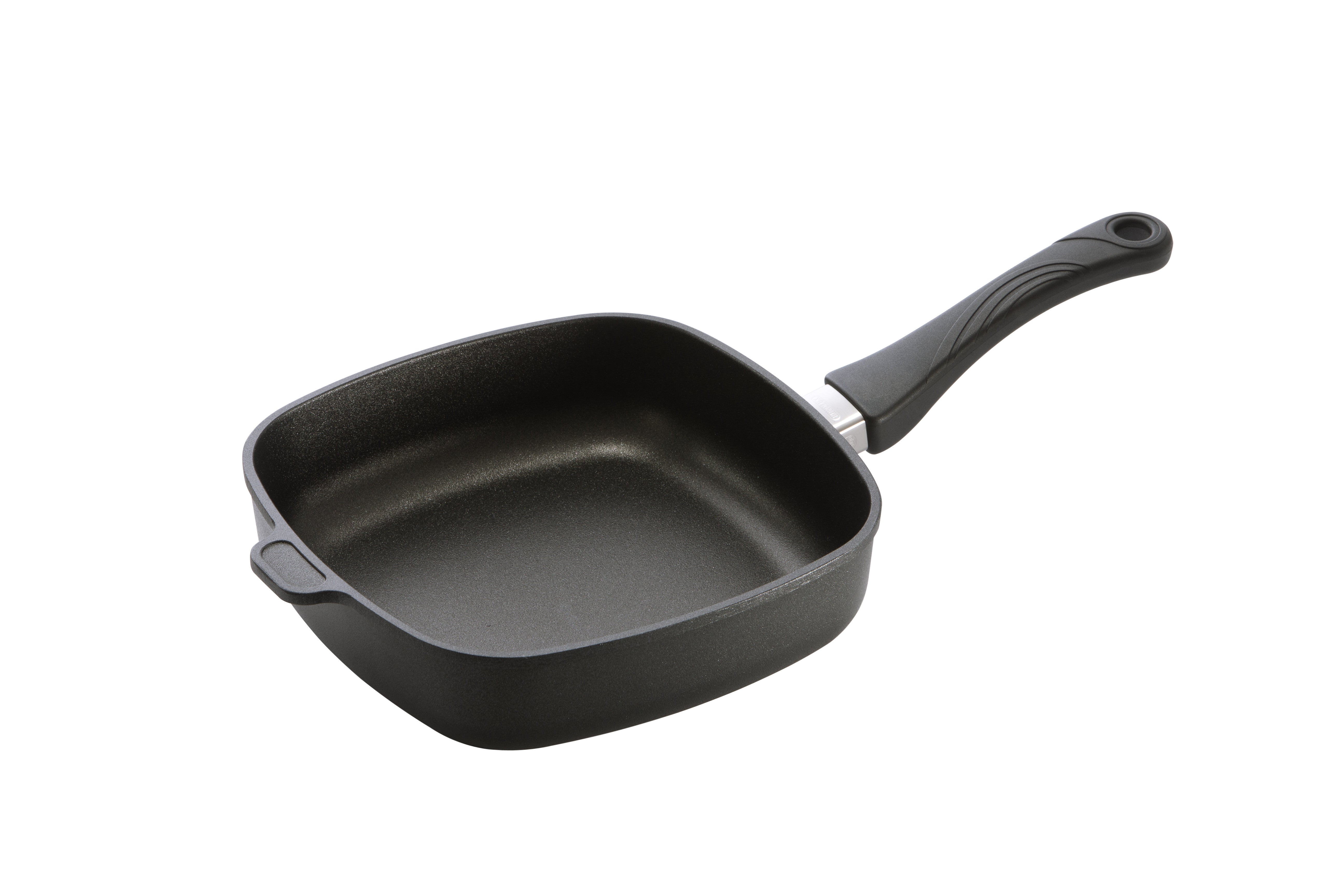 Poêle carrée - 240x240mm - Antiadhésif - Poignée détachable - Compatible four 250°C Saro - Sauteuses professionnel CHR - matériel cuisine pro - Cuistéo