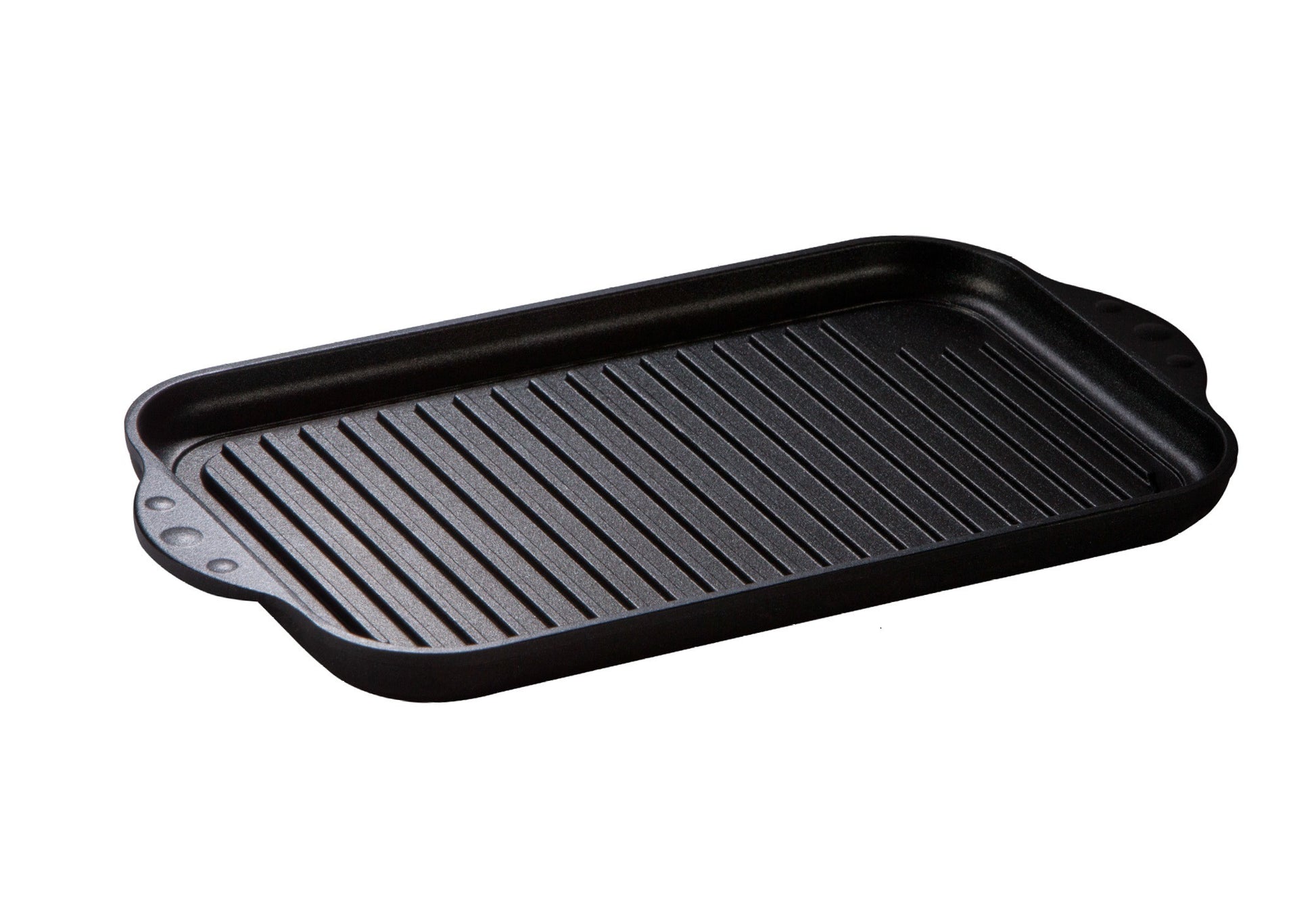 Plaque grill - 365x215mm - Antiadhésif - Compatible four 240°C Saro - Plaque pâtisserie professionnel CHR - matériel cuisine pro - Cuistéo