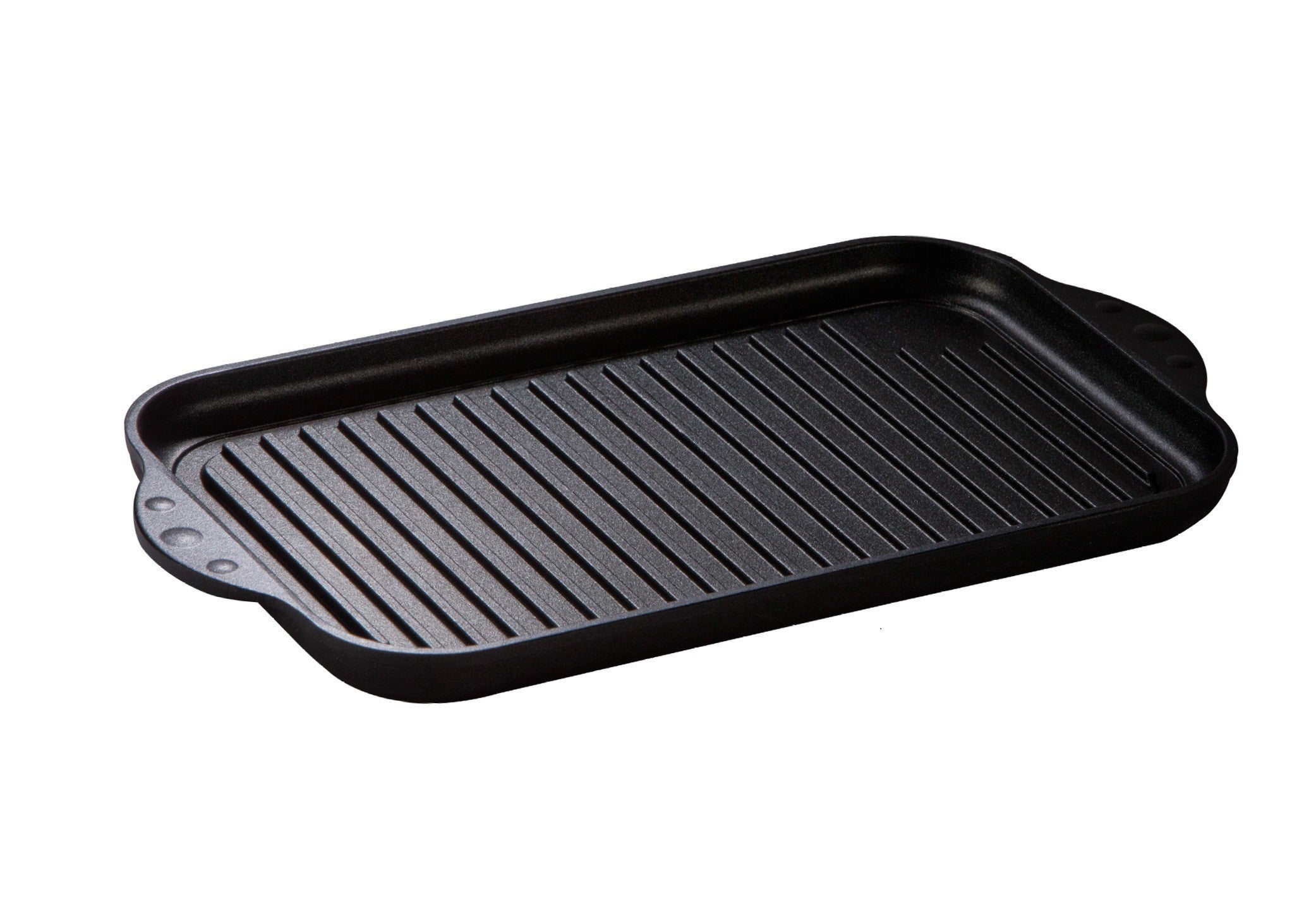 Plaque grill - 365x215mm - Antiadhésif - Compatible four 240°C Saro - Plaque pâtisserie professionnel CHR - matériel cuisine pro - Cuistéo