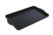Plaque grill - 430x280mm - Surface lisse - Antiadhésif - Compatible four 240°C Saro - Plaque pâtisserie professionnel CHR - matériel cuisine pro - Cuistéo