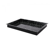 Plateau de four noir tacheté 60 x 40cm H 6cm - Caterchef