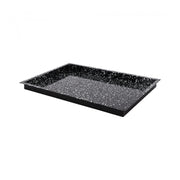 Plateau de four noir tacheté 60x40cm H 4cm - Caterchef