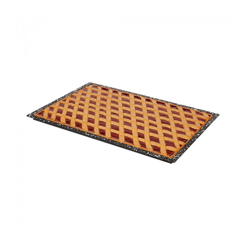 Plateau de four noir tacheté 60 x 40cm H 2cm- Caterchef - CATERCHEF