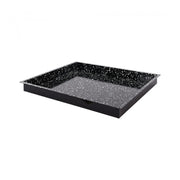 Plateau de four noir tacheté GN 2/1 H 6cm - Caterchef