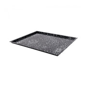 Plateau de four noir tacheté GN 2/1 H 2cm - Caterchef