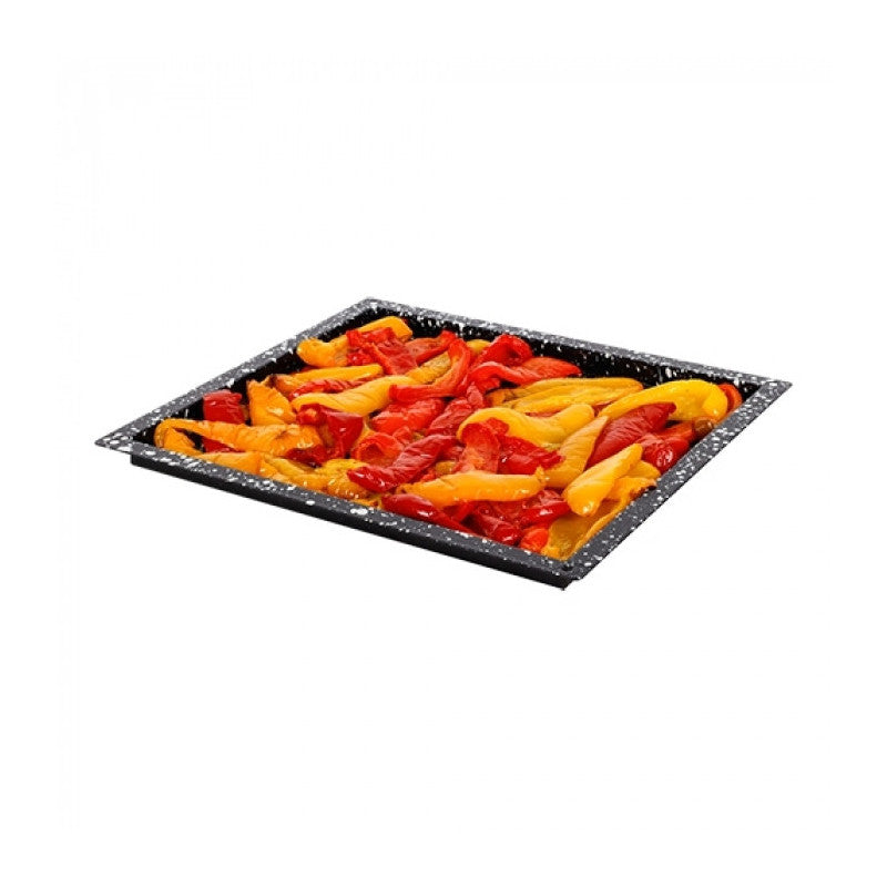 Plateau de four noir tacheté GN 2/3 H 2cm - Réf. 316800 - CATERCHEF