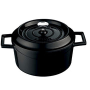 Cocotte en fonte diam 32 noir 410x330x150 mm 9.86 L Combisteel - Cocottes professionnel CHR - matériel cuisine pro - Cuistéo