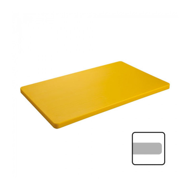 Planche découper jaune 40x25cm - Caterchef