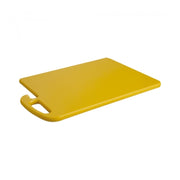 Planche découper jaune coins ronds avec poignée 45x30cm - Caterchef