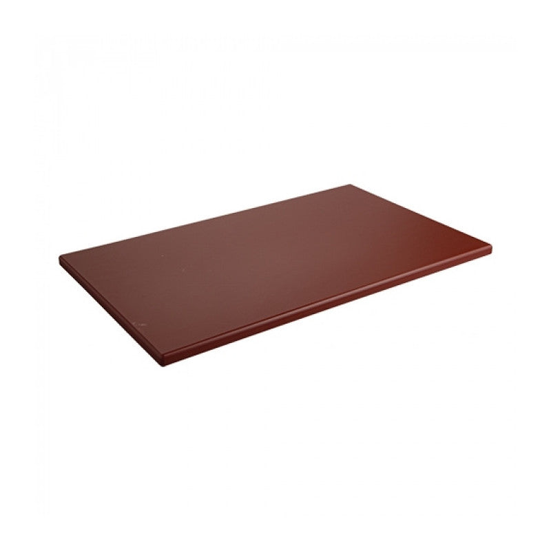 Planche découper brun angles droits 50x30cm - Caterchef