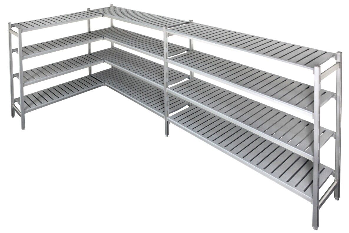 Système de rayonnage pour chambre froide 7087.0050, 1685/2840 x 450 x 1700 mm - Combisteel