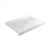 Planche à découper blanche avec bord d'arrêt 60x40cm - Caterchef