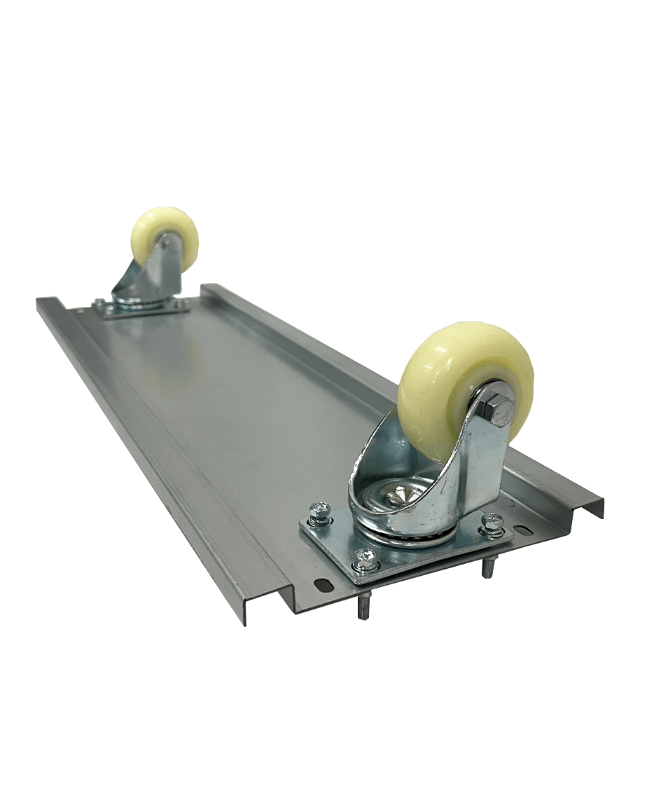 Jeu de 4 roues pour 7063.0045, 7063.0055, 7063.0095 et 7063.0100, pose par un technicien - Combisteel