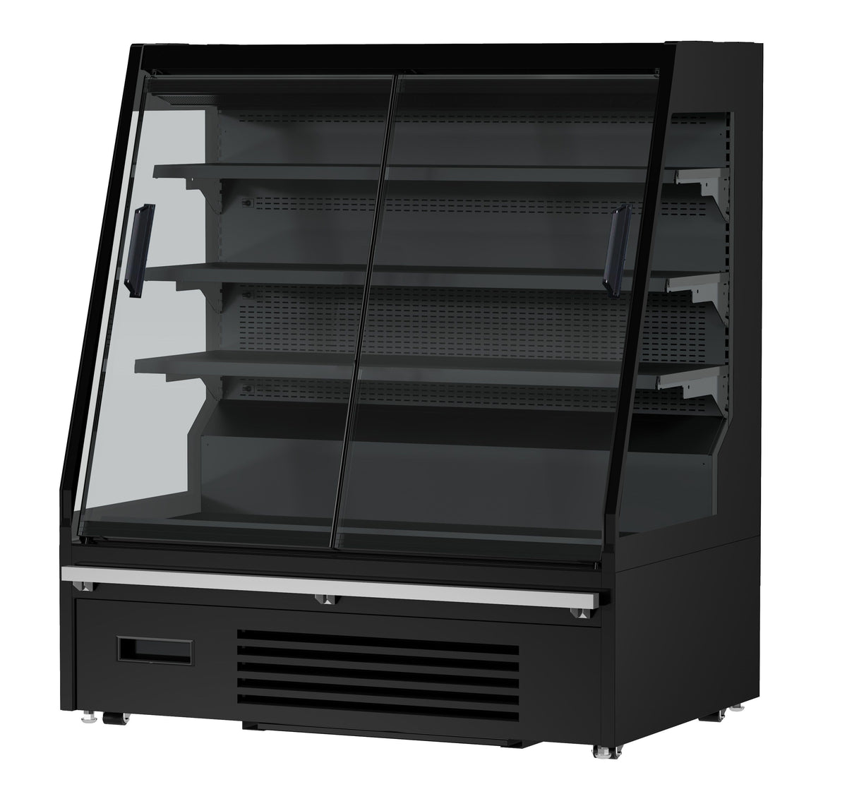 Vitrine murale réfrigérée Maikel 1,3, largeur 1310 mm - L 1310 x P 740 x H 1500 mm - Combisteel
