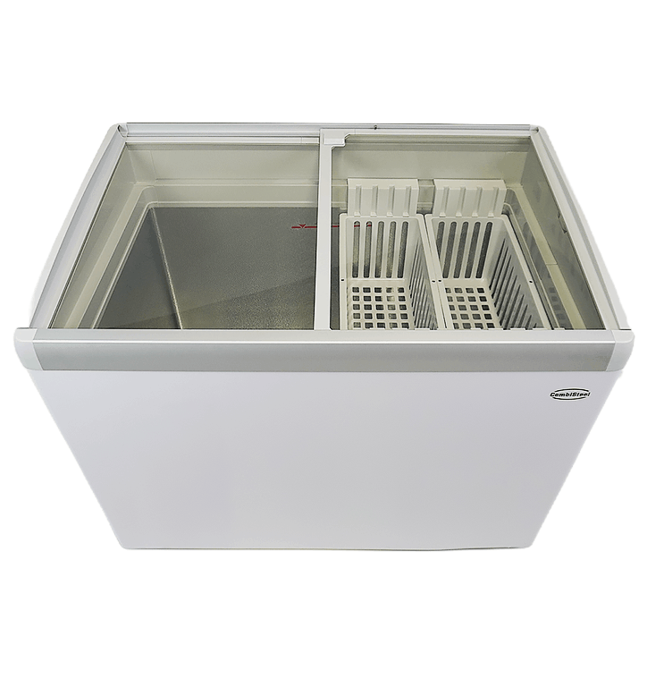 Congélateur bahut à couvercle en verre Lotte-586, 586 L - L 1824 x P 651 x H 840 mm - Combisteel