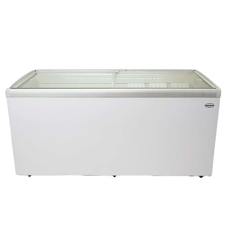 Congélateur bahut à couvercle en verre Lotte-586, 586 L - L 1824 x P 651 x H 840 mm - Combisteel