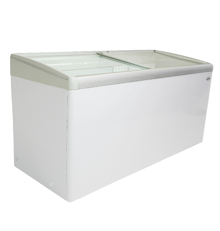Congélateur bahut à couvercle en verre Lotte-586, 586 L - L 1824 x P 651 x H 840 mm - Combisteel