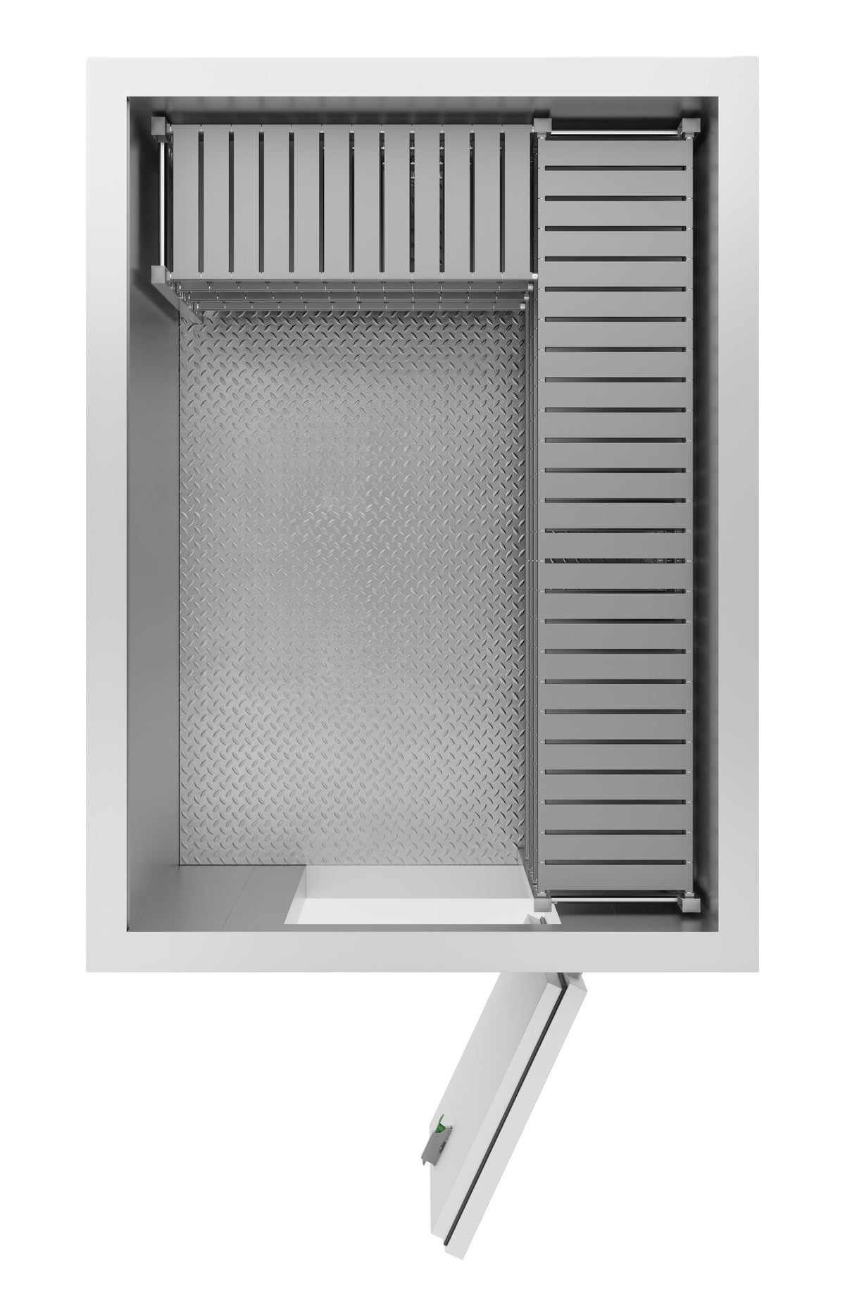 Chambre froide positive/négative 1660 x 2260 x 2200 mm, 6 m³ - Combisteel