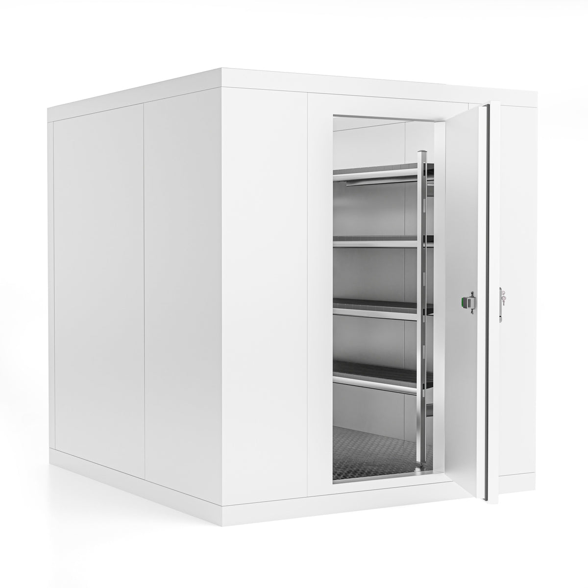 Chambre froide positive/négative 1960 x 2260 x 2200 mm, 7,3 m³ - Combisteel