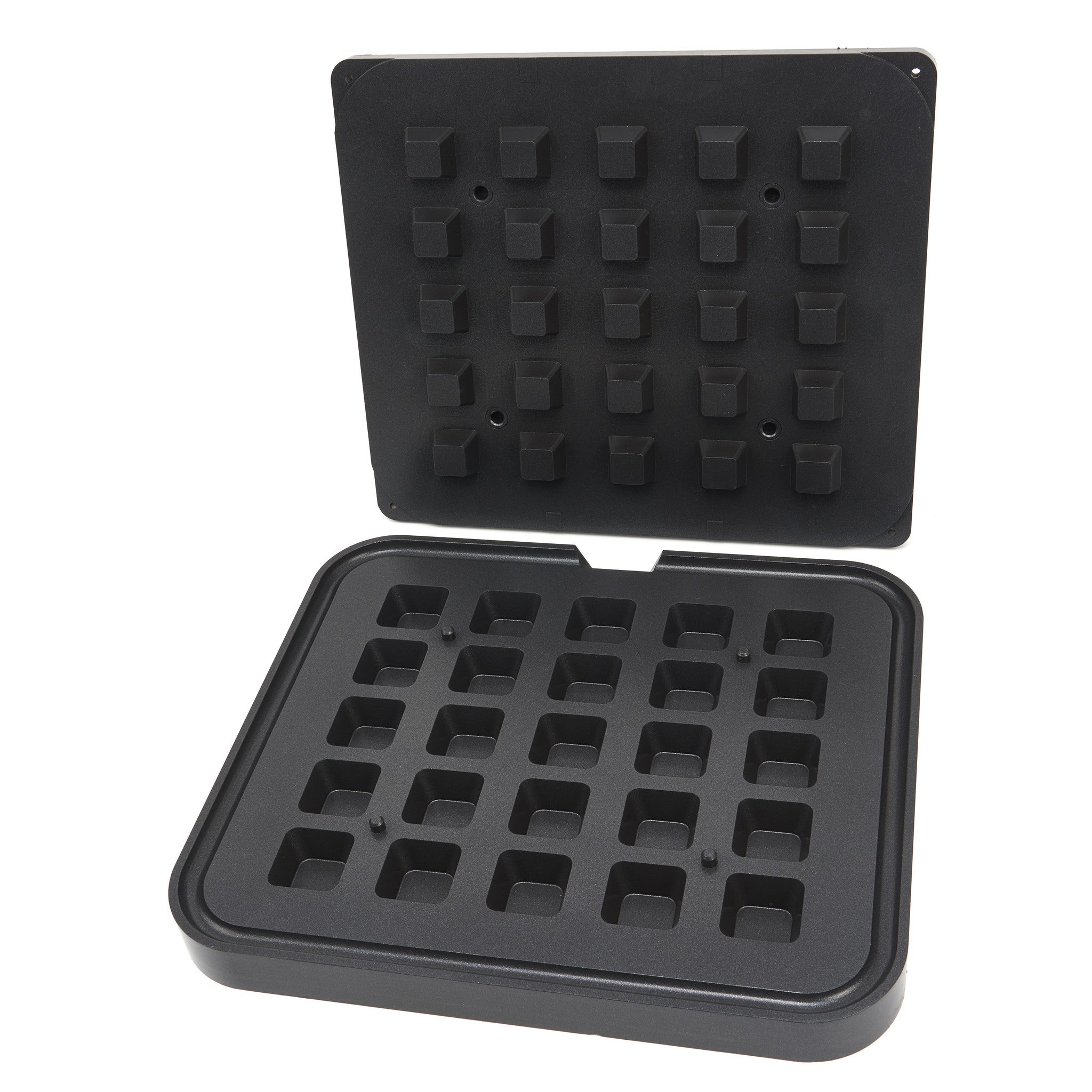 Moule à Tartelette - Carré - 39/29 mm - 25 pieces Maxima - Moule à gâteaux professionnel CHR - matériel cuisine pro - Cuistéo