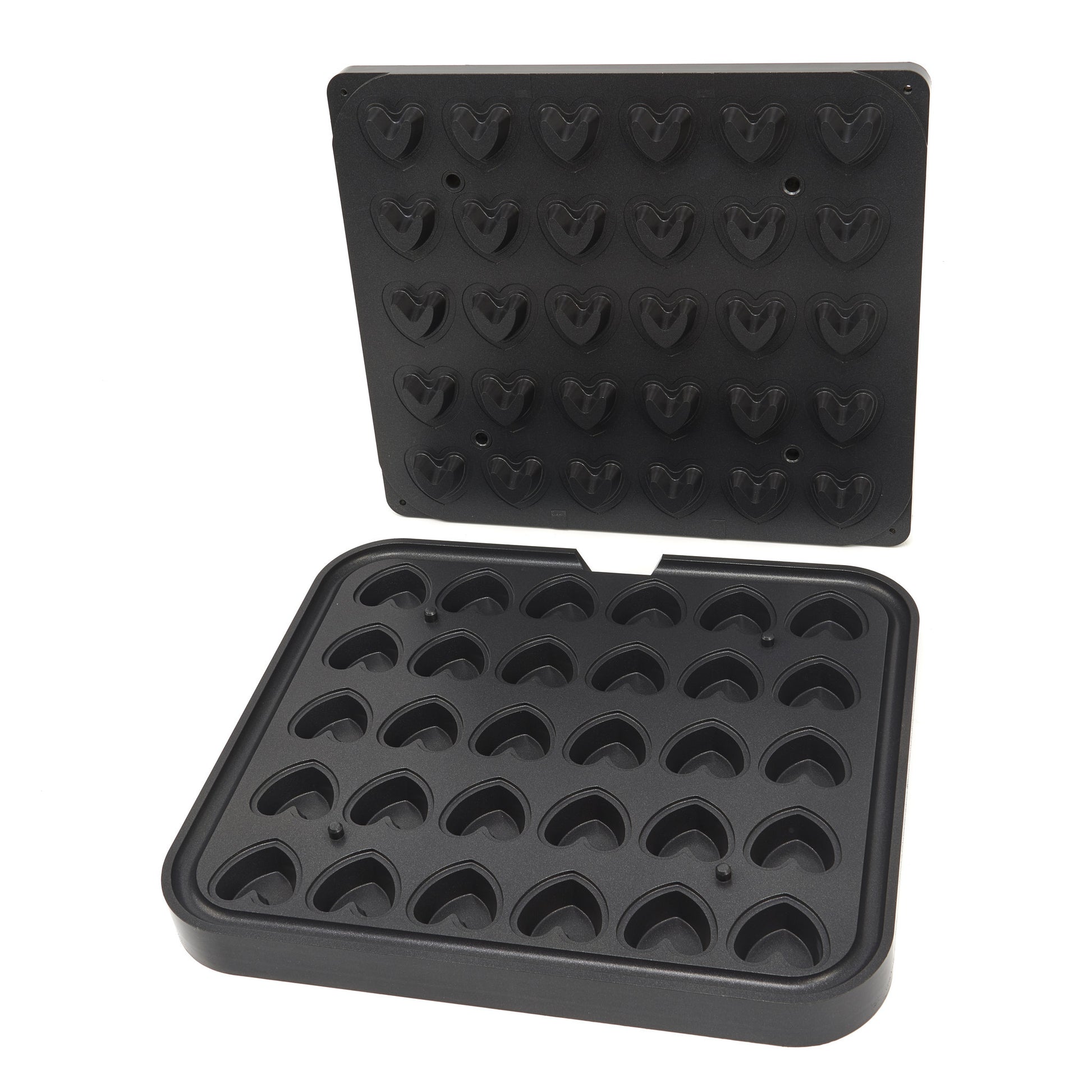 Moule à Tartelette - Cœur - 30 pieces Maxima - Moule à gâteaux professionnel CHR - matériel cuisine pro - Cuistéo