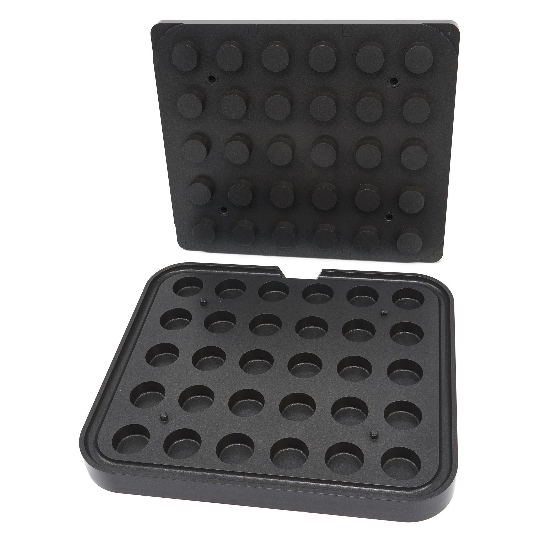 Moule à Tartelette - Cylindre - 37 mm - 30 pieces Maxima - Moule à gâteaux professionnel CHR - matériel cuisine pro - Cuistéo