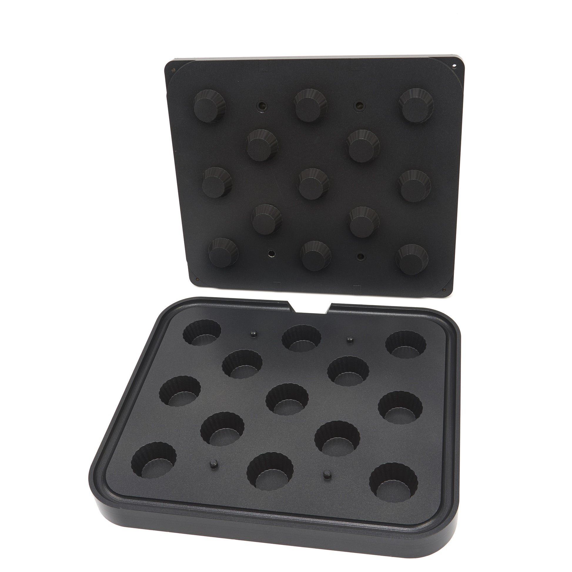 Moule à Tartelette - Ondulé - 48/36 mm - 13 pieces Maxima - Moule à gâteaux professionnel CHR - matériel cuisine pro - Cuistéo
