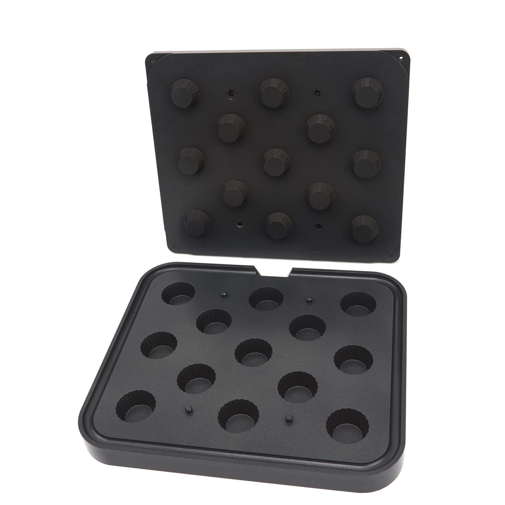 Moule à Tartelette - Ondulé - 48/36 mm - 13 pieces Maxima - Moule à gâteaux professionnel CHR - matériel cuisine pro - Cuistéo