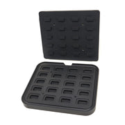 Moule à Tartelette - Rectangle - 64x41/45x22 mm - 20 pieces Maxima - Moule à gâteaux professionnel CHR - matériel cuisine pro - Cuistéo