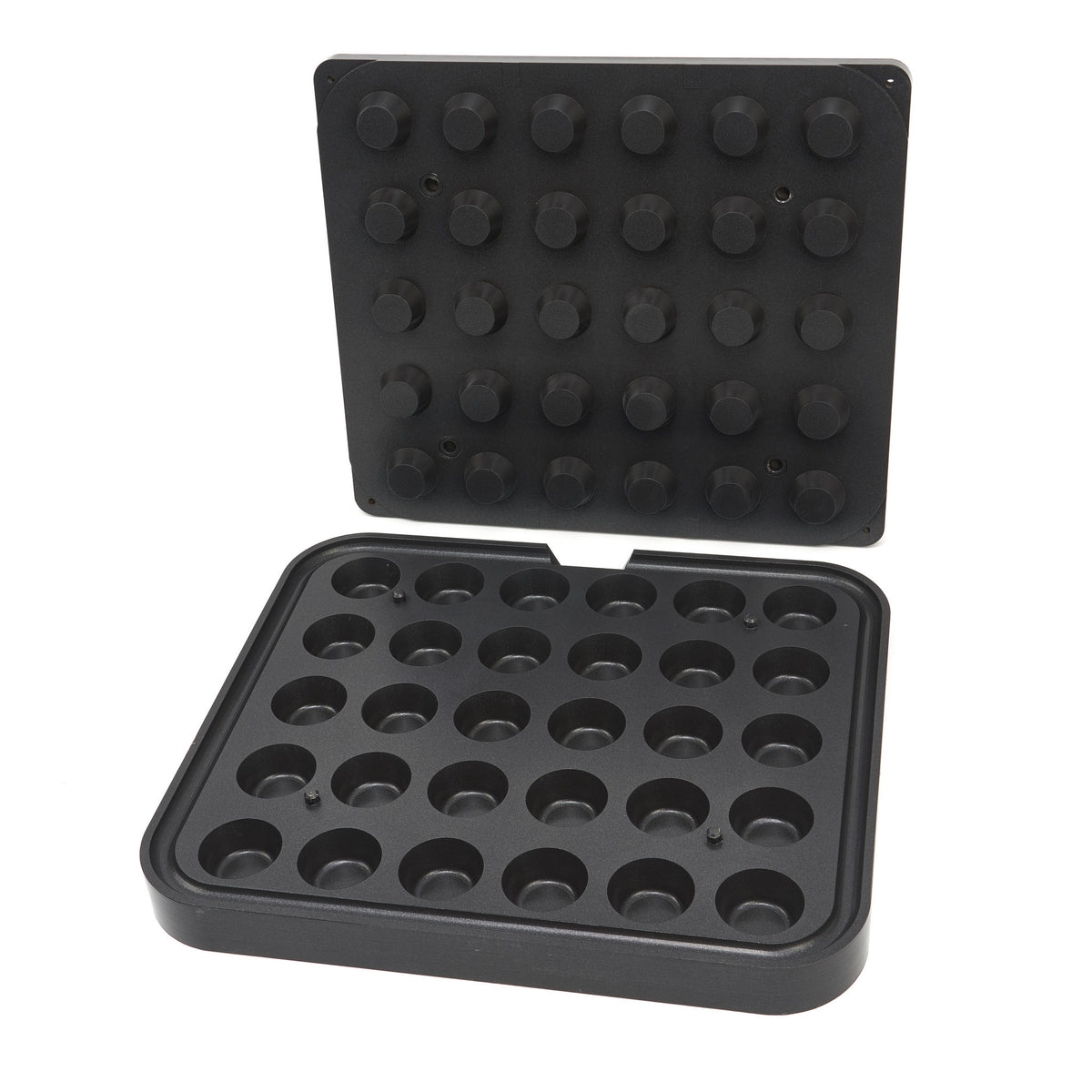 Moule à Tartelette - Rond - 44/32 mm - 30 pièces Maxima - Moule à gâteaux professionnel CHR - matériel cuisine pro - Cuistéo
